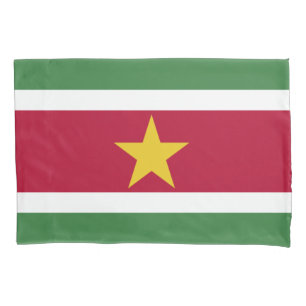 Flag of Suriname Pillowcase