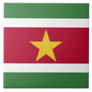 Flag of Suriname Tile
