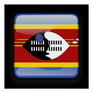 Flag of Swaziland Poster