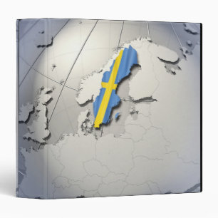 Flag of Sweden Binder