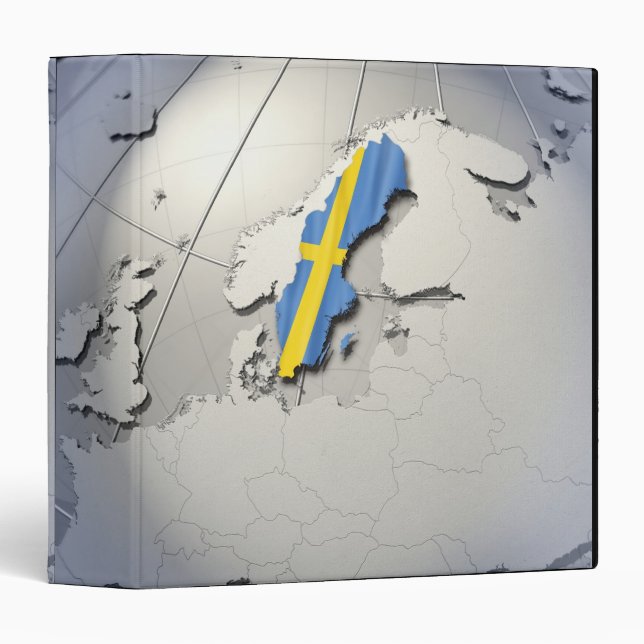 Flag of Sweden Binder (Front/Spine)