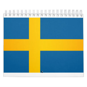 Flag of Sweden Calendar
