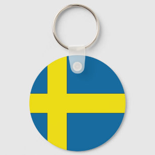 Flag of Sweden Keychain