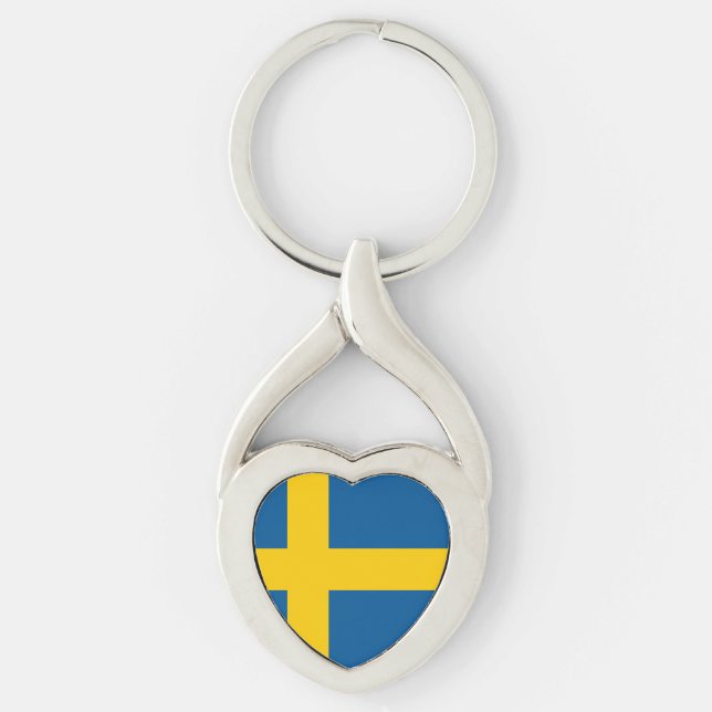 Flag of Sweden Keychain (Front)