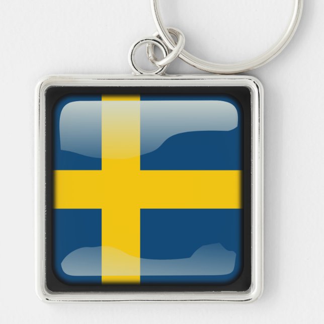 Flag of Sweden Keychain (Front)