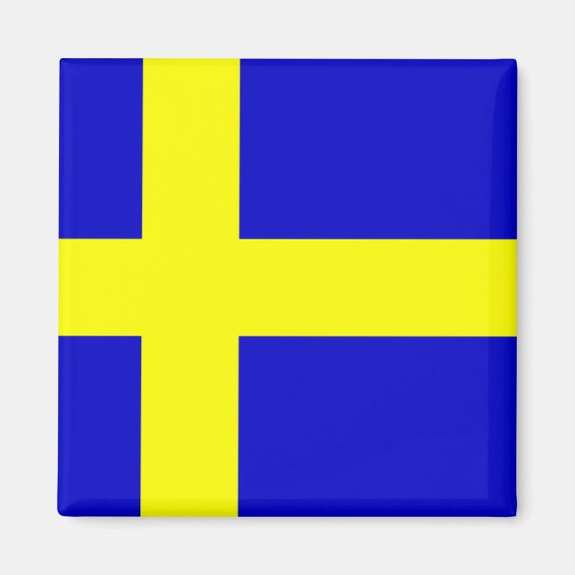 Flag of Sweden Magnet (Front)