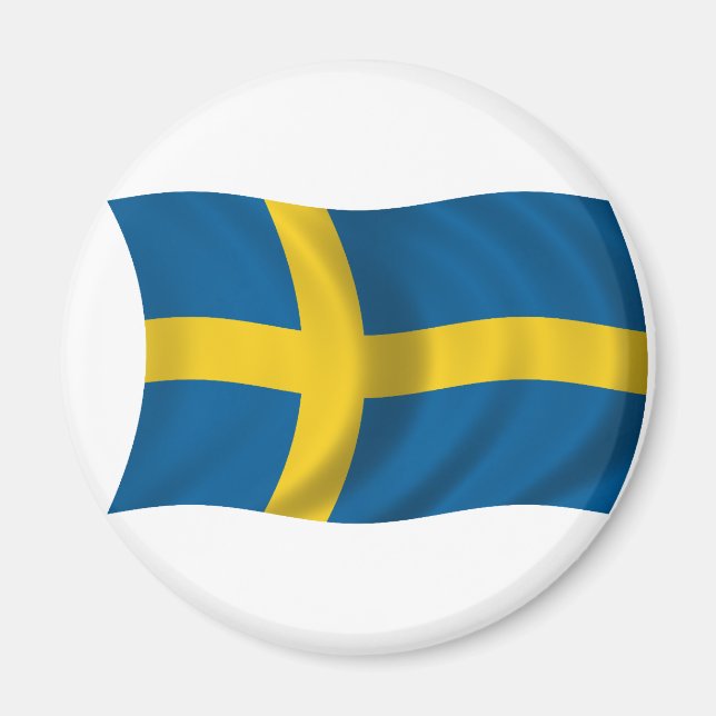 Flag of Sweden Magnet (Front)