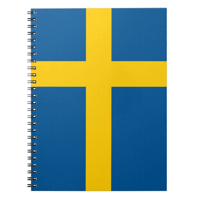Flag of Sweden Notebook (Front)