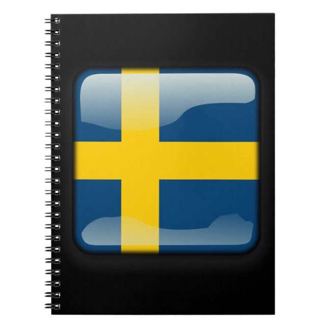 Flag of Sweden Notebook (Front)