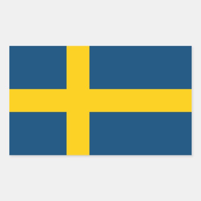 Flag of Sweden Sticker (Front)