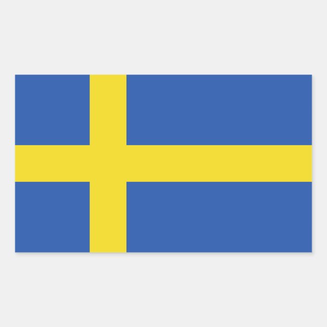 Flag of Sweden Sticker (Front)