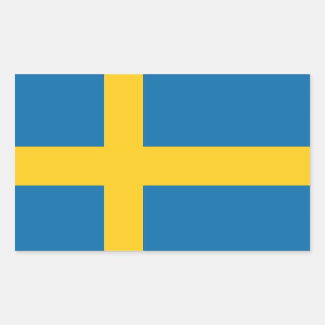 Flag of Sweden Sticker (Front)