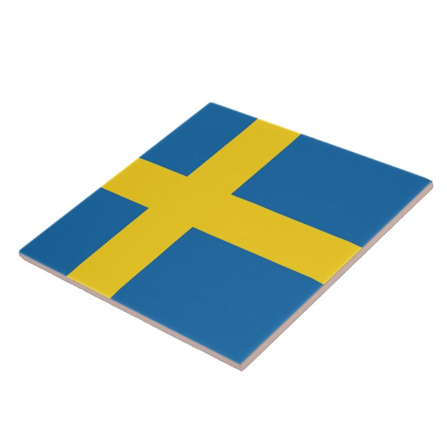 Flag of Sweden Tile (Side)