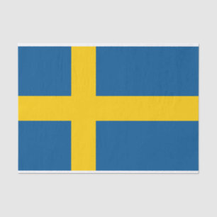 Flag of Sweden Tissue Paper