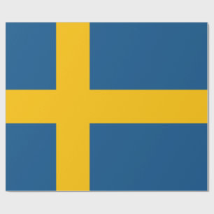 Flag of Sweden Wrapping Paper