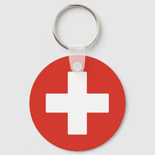 Flag of Switzerland Keychain