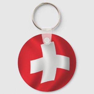 Flag of Switzerland Keychain