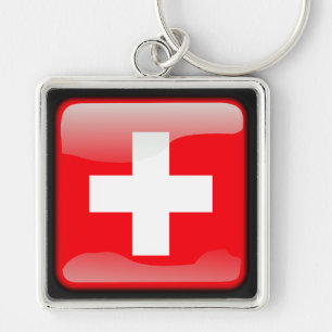 Flag of Switzerland Keychain
