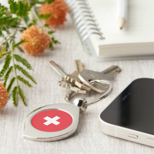 Flag of Switzerland Keychain