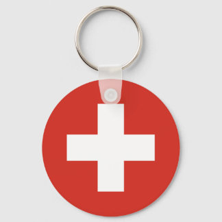 Flag of Switzerland Keychain