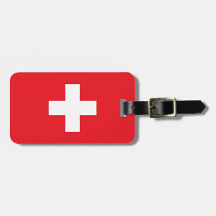 Flag of Switzerland Luggage Tag
