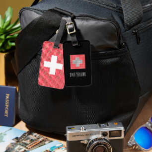 Flag of Switzerland Luggage Tag