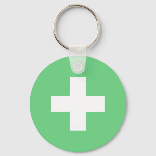 Flag of Switzerland modified - Switzerland - Suiss Keychain