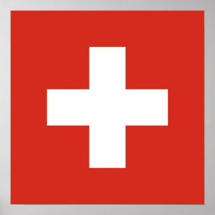 Flag of Switzerland Poster