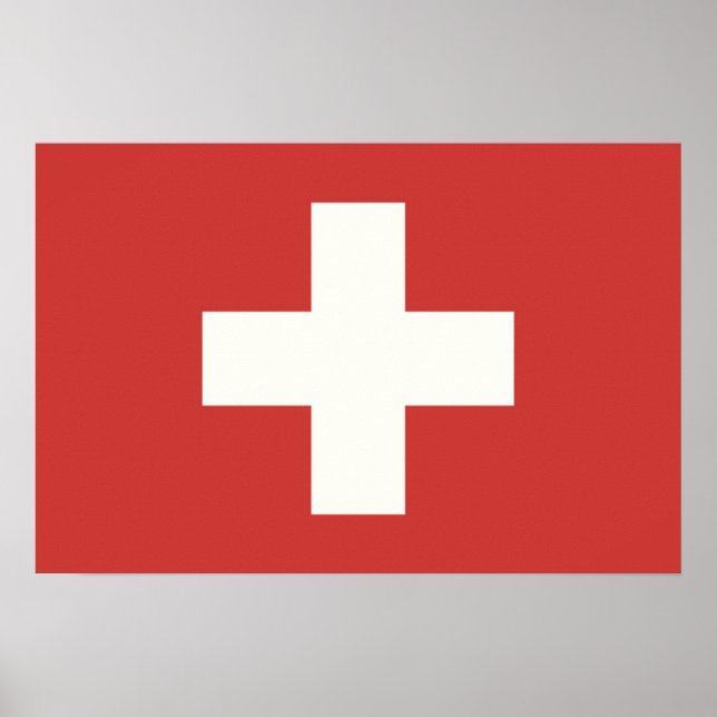 Flag of Switzerland Poster (Front)