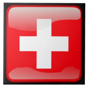 Flag of Switzerland Tile