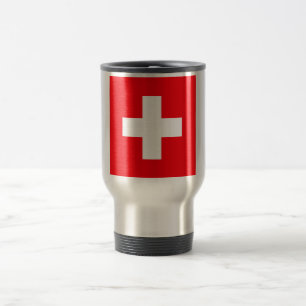 Flag of Switzerland Travel Mug
