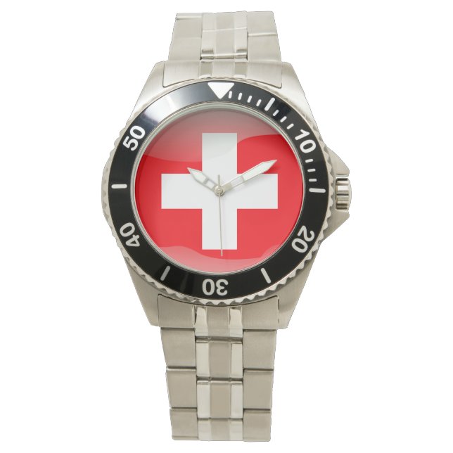 Flag of Switzerland Watch (Front)
