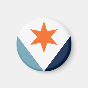 Flag of Syracuse, New York Magnet
