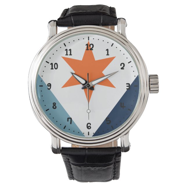 Flag of Syracuse, New York Watch (Front)