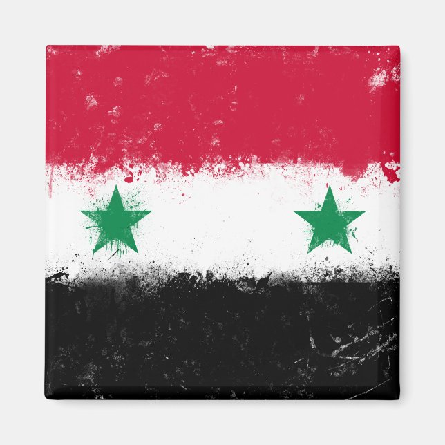 Flag of Syria Magnet (Front)