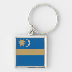 Flag of Székely Land Keychain
