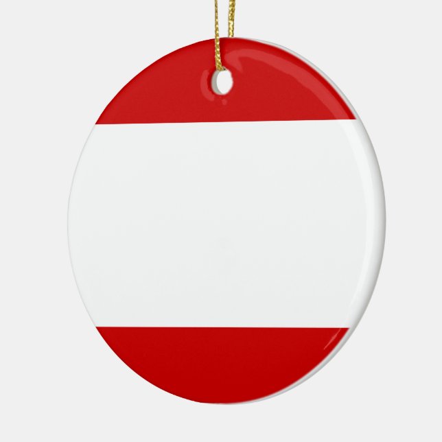 Flag of Tahiti Ceramic Ornament (Left)
