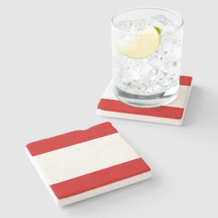 Flag of Tahiti Stone Coaster