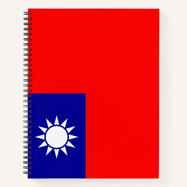 Flag of Taiwan Notebook (Front)