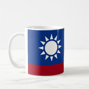 Flag of Taiwan Republic of China Coffee Mug