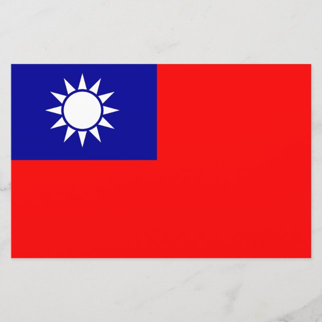 Flag of Taiwan Stationery (Front)