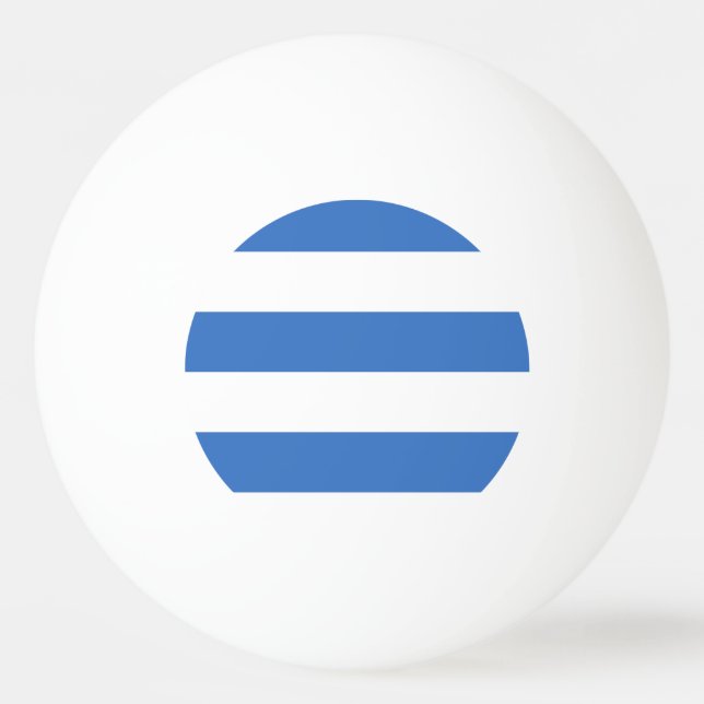 Flag of Tallinn, Estonia Ping-Pong Ball (Front)