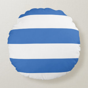 Flag of Tallinn, Estonia Round Pillow