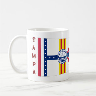 Flag of Tampa, Florida Coffee Mug