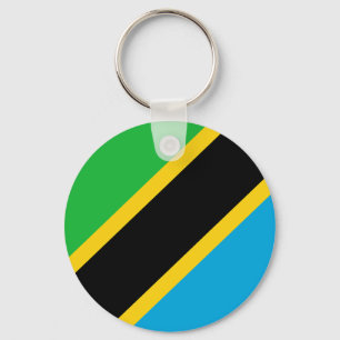Flag of Tanzania Keychain