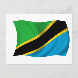Flag of Tanzania Postcard