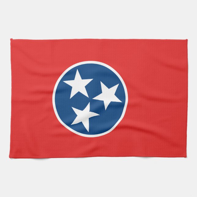 Flag of Tennessee Kitchen Towel (Horizontal)