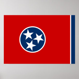 Flag of Tennessee Poster