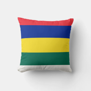 Flag of Terschelling Throw Pillow