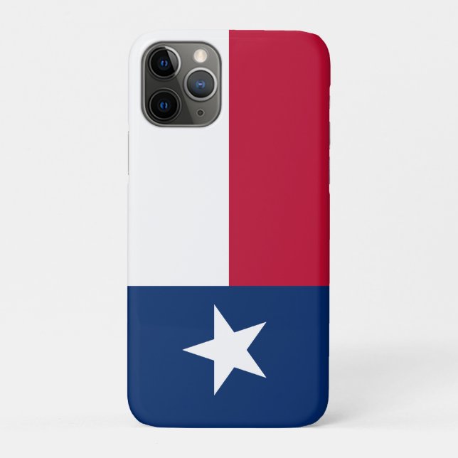 Flag of Texas Case-Mate iPhone Case (Back)